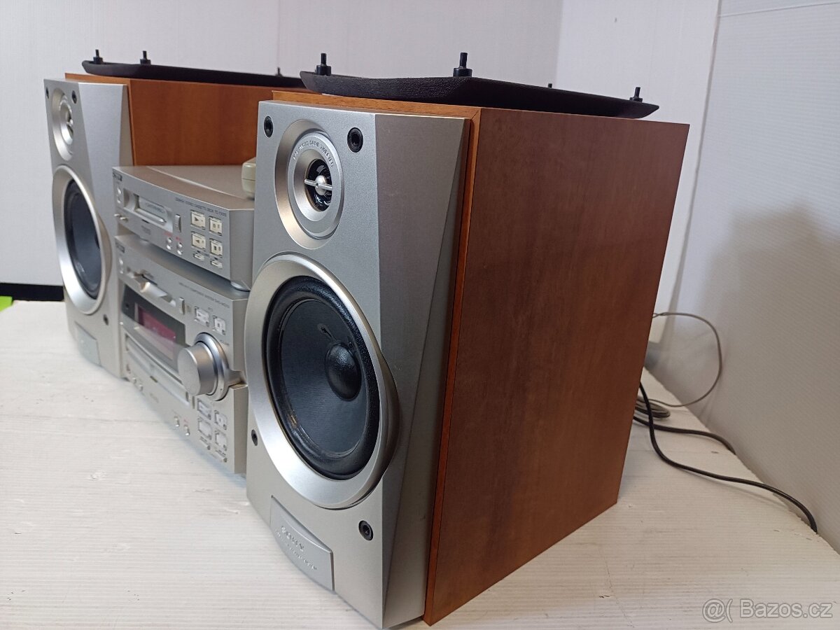 SONY věž TX-313 + MD313 dva díly, Minidisc,CDrádio,tape deck - 5