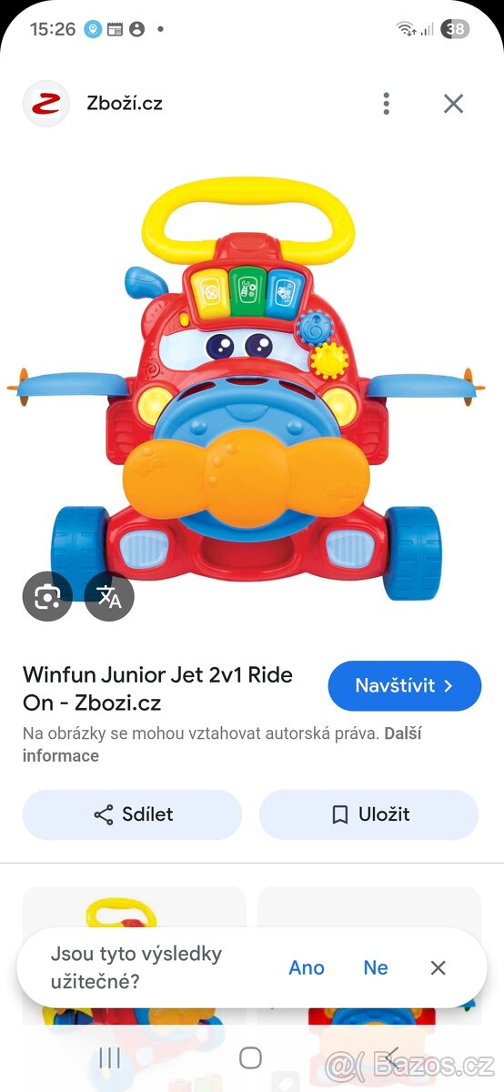 Odrážedlo a chodítko 2v1 - 5