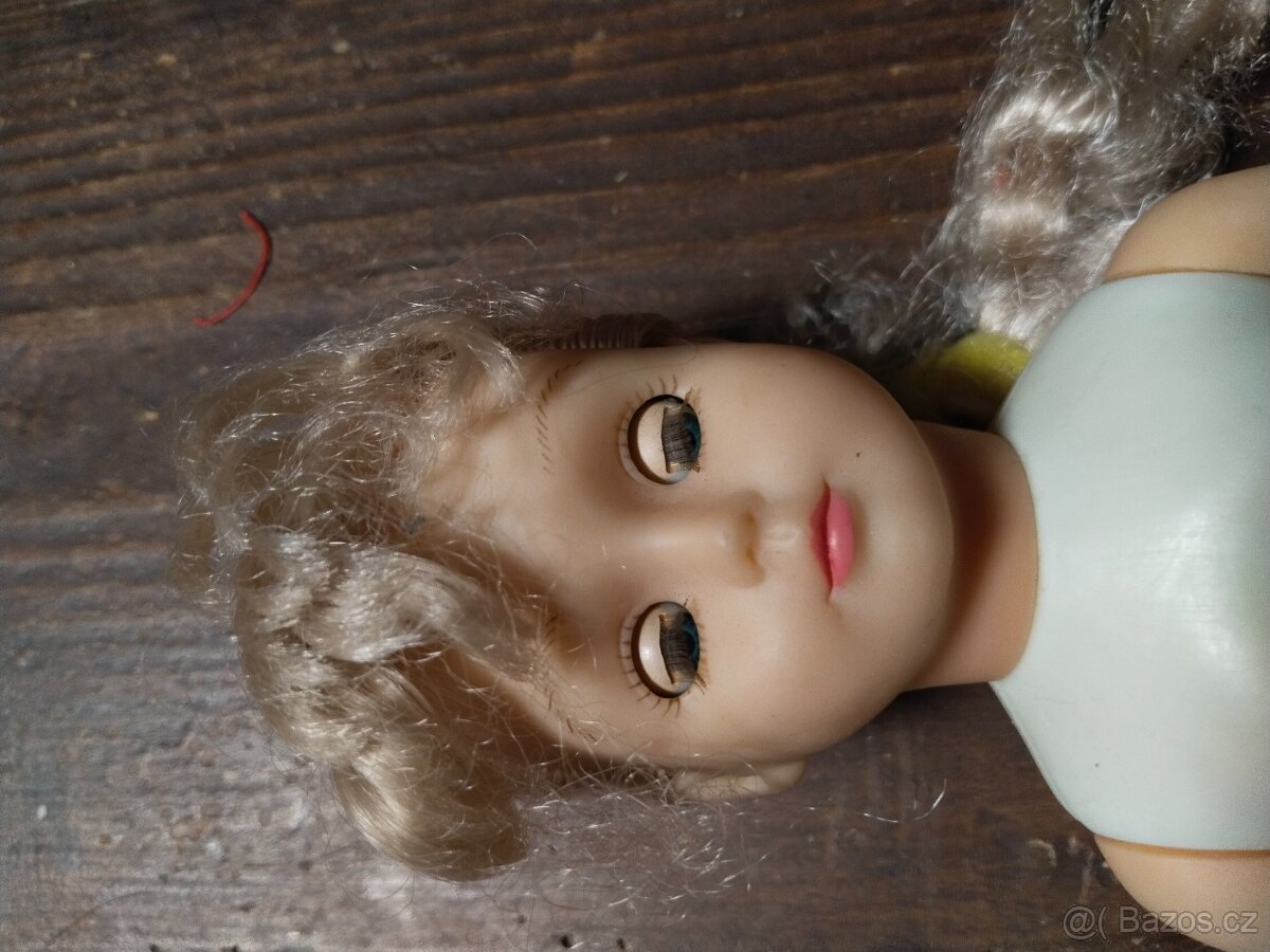 Retro panenka, velká 40 cm,panenka - 5