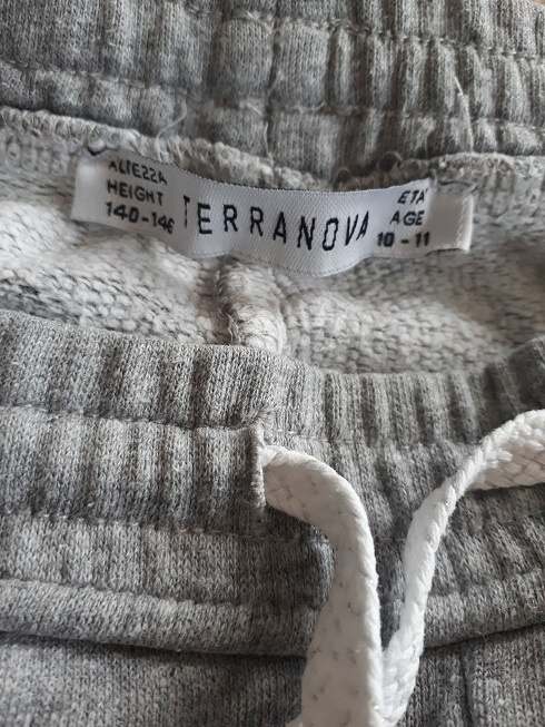 TEPLÁKY • SPORTOVNÍ KALHOTY JOGGER • TERRANOVA vel. 140-146 - 5