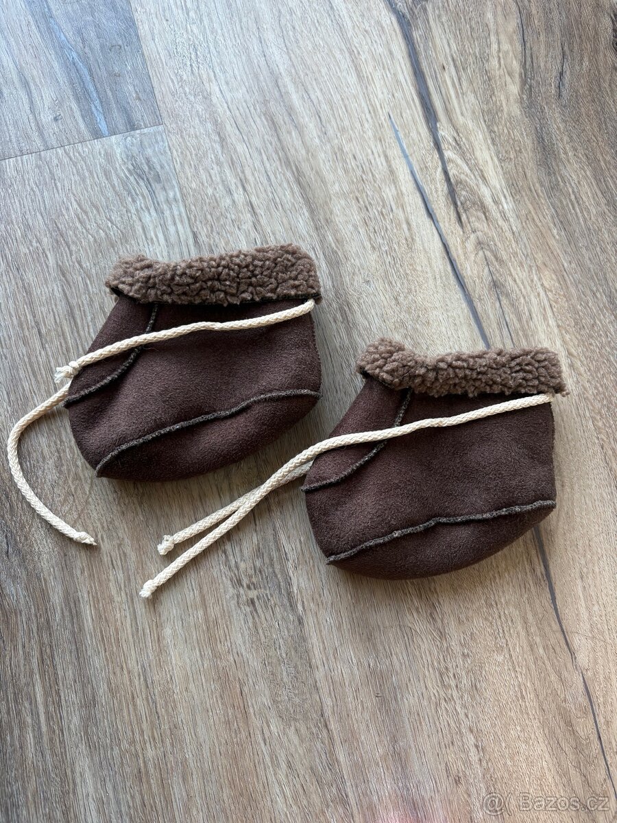 Kožené botičky s kožíčkem - 5