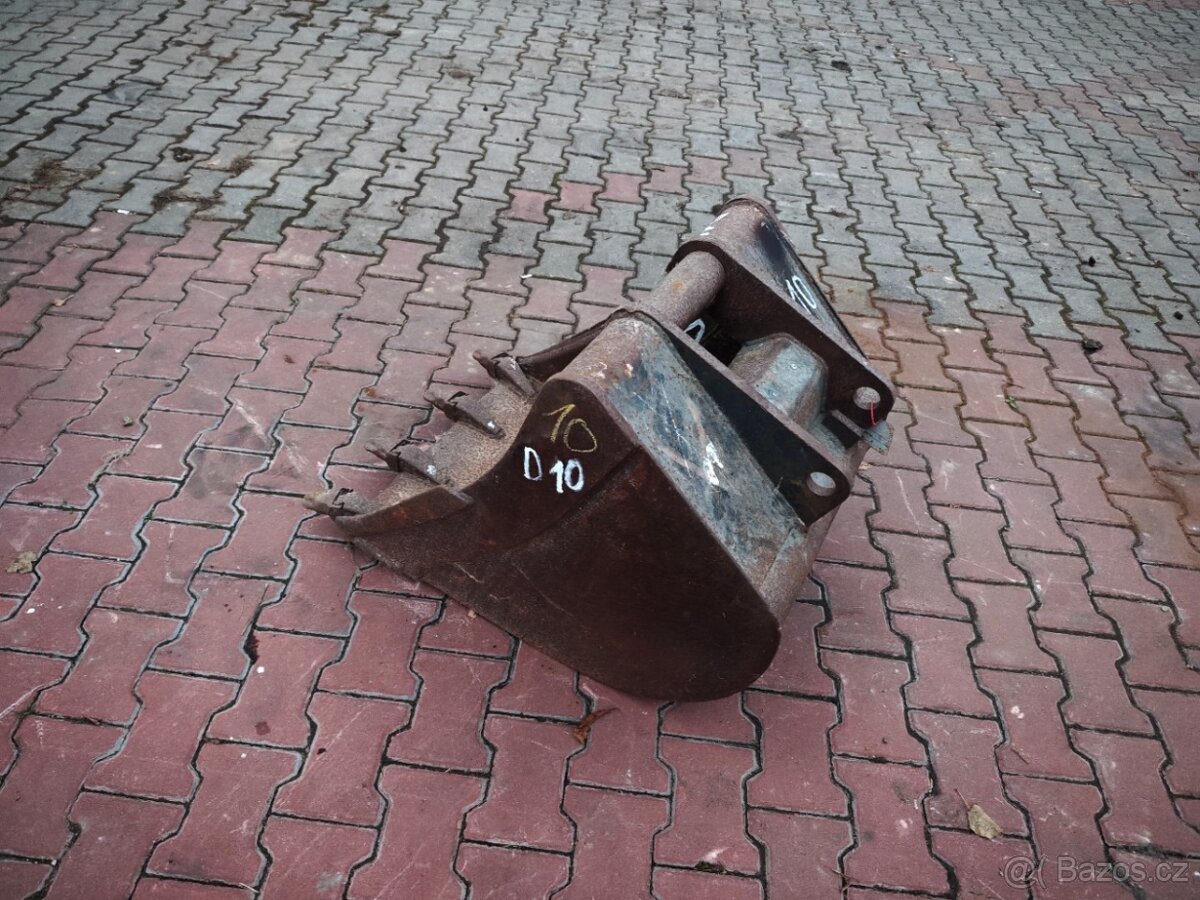 Lžíce podkopová zubatá 60 cm, D10 - 5