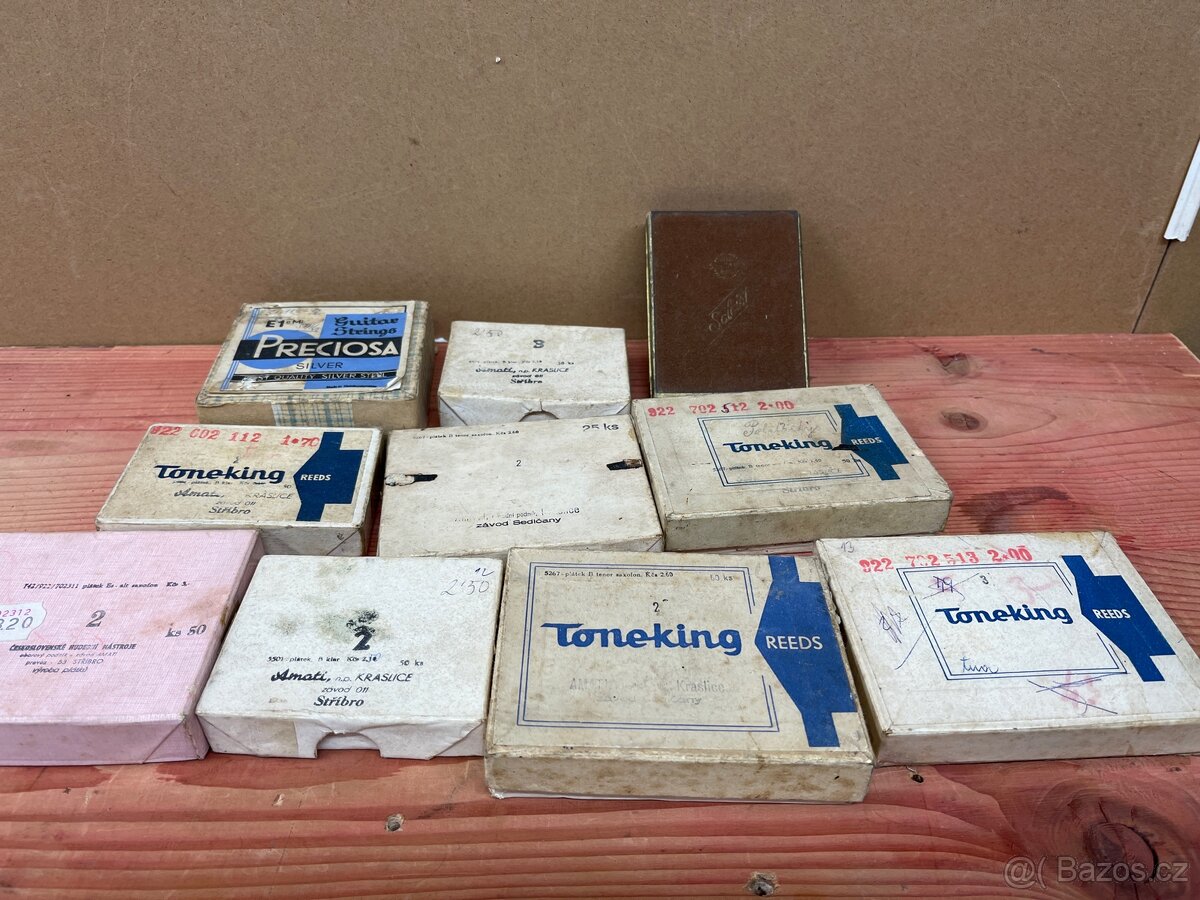 Staré plátky klarinet - 5