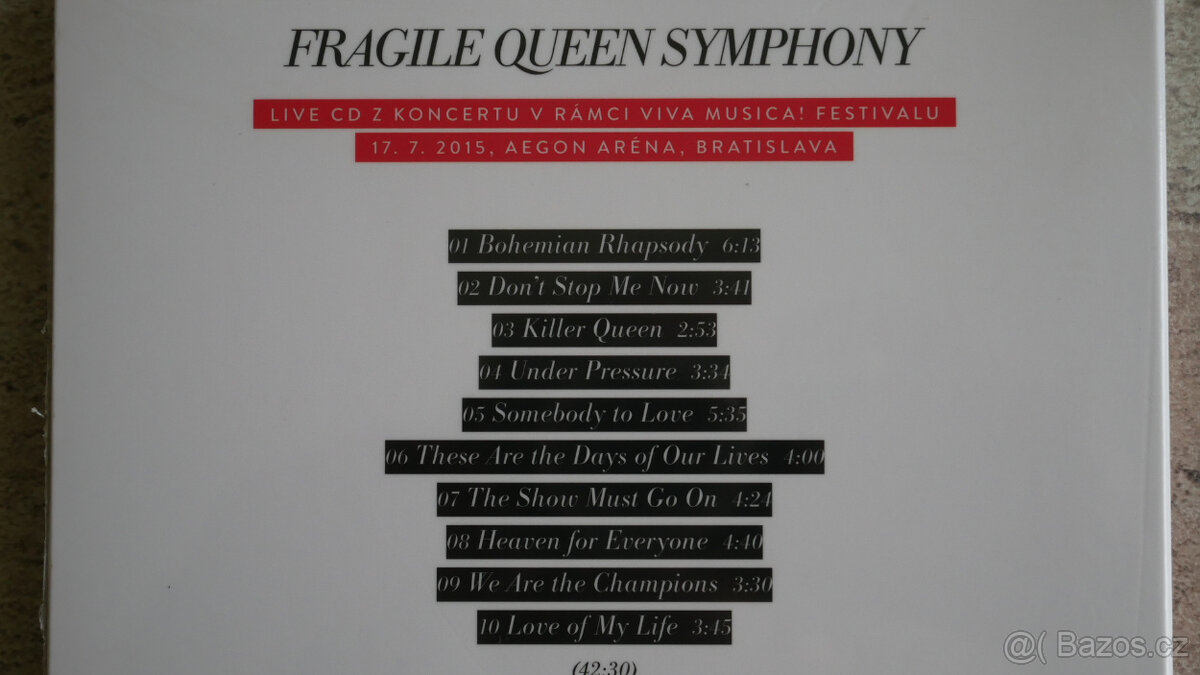 🔴 QUEEN SYMPHONY 🔴 FRAGILE 🔴 z r. 2015 🔴 - 5