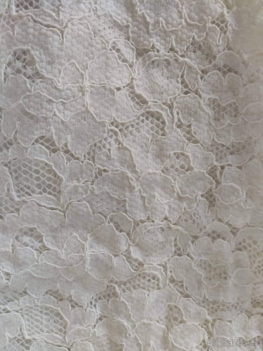 Svatební obuv vel. 36 a šaty vel. 40/42 - 5