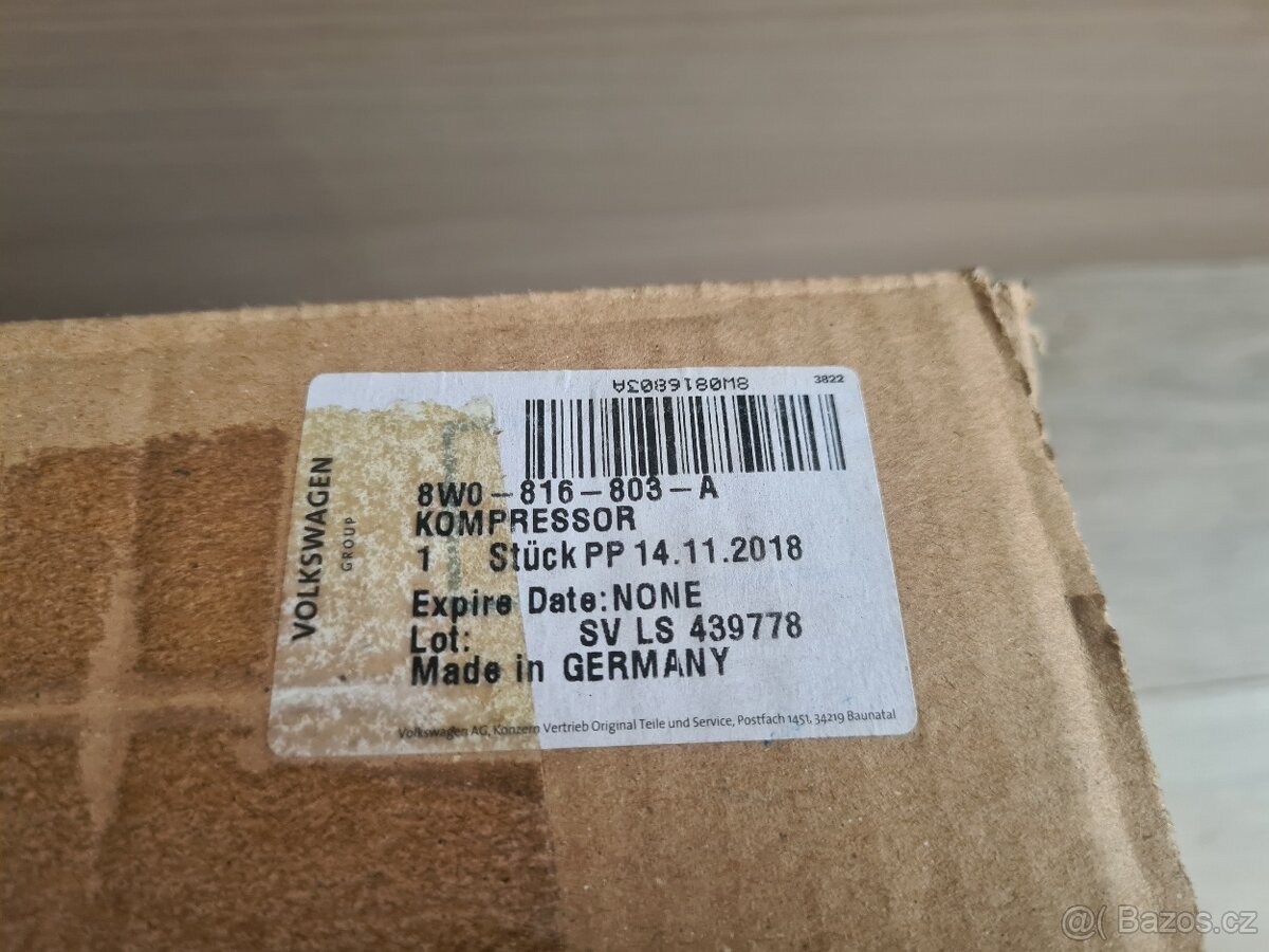 NOVÝ Klimakompresor Audi, Volkswagen - ORIGINÁL - 5