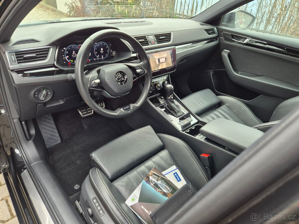 •Superb L&K,147kW,4x4,kamera 360°, N.Topení, Masáže,DPH,ČR - 5