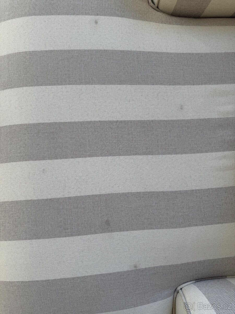 Velké křeslo pruhované - 5