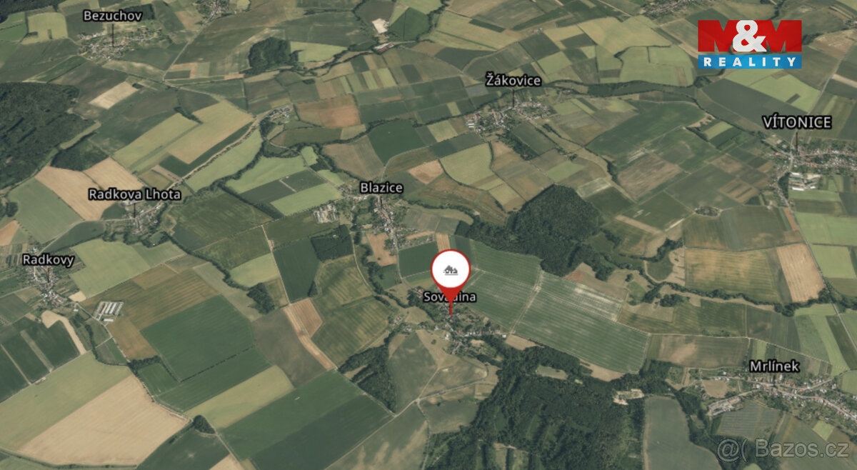 Prodej pozemku k bydlení, 1152 m², Bystřice pod Hostýnem - 5