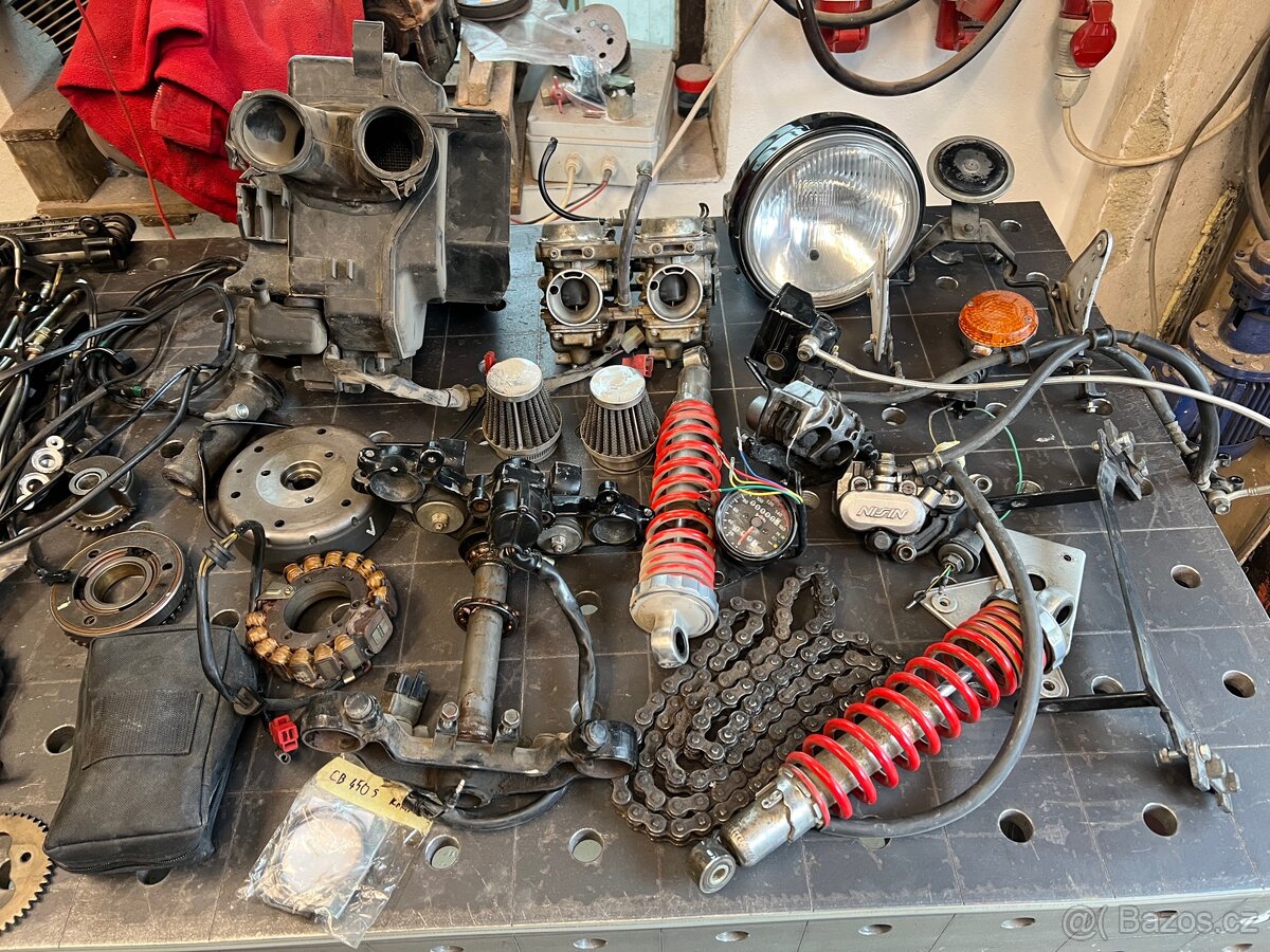 Honda CB 450s - díly - 5