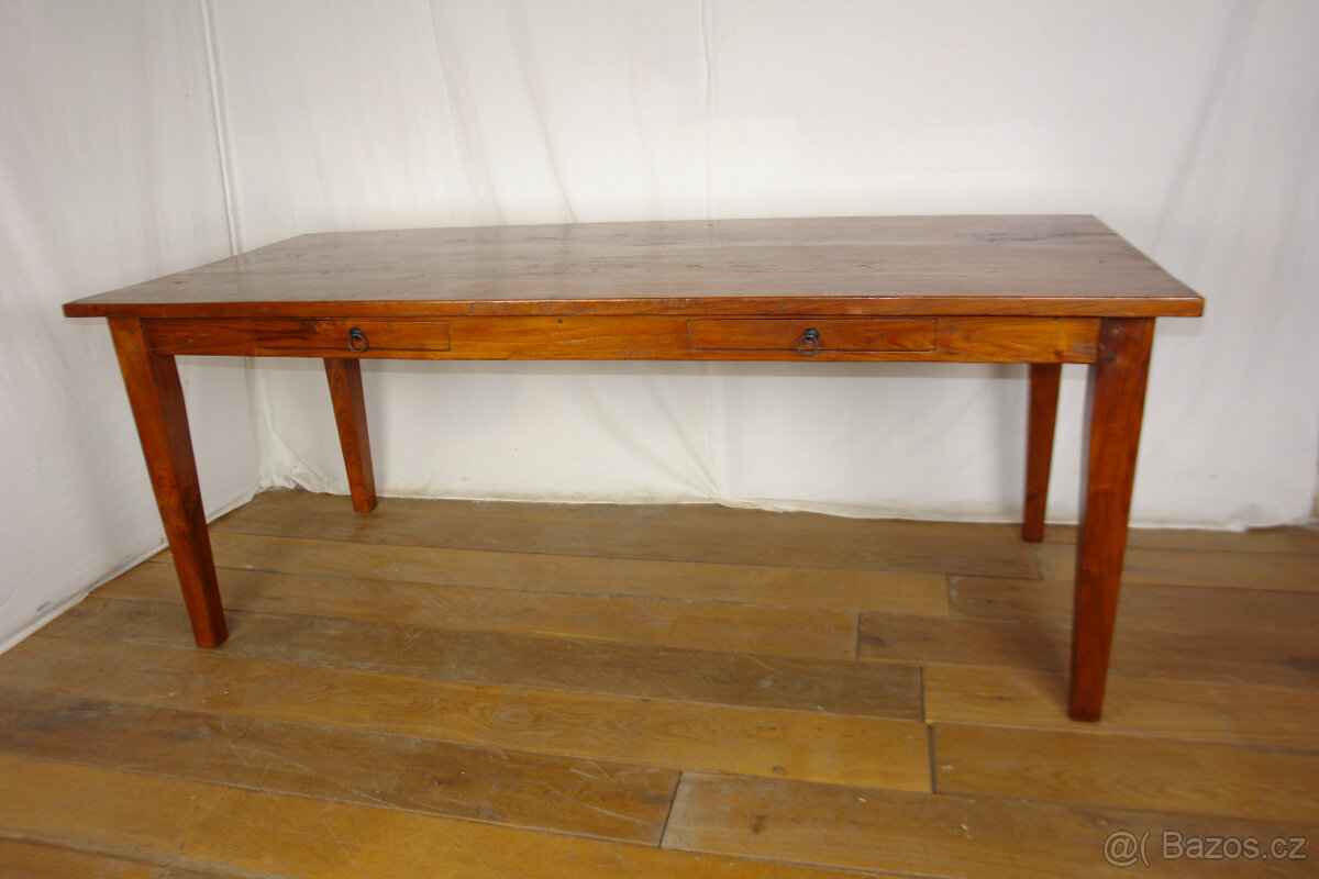 Jídelní stůl exotické dřevo - 5