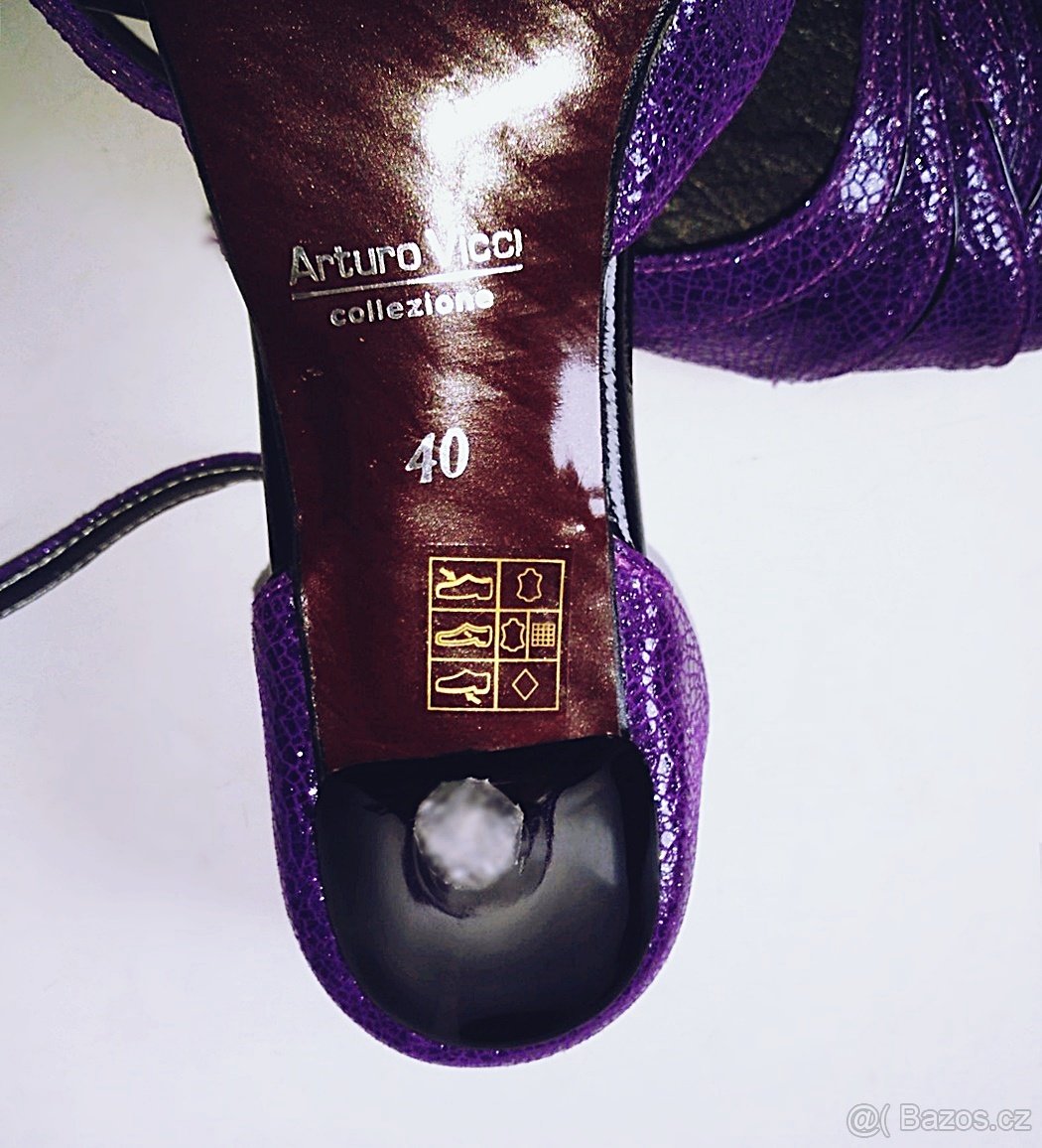 Celokožené luxusní lodičky Arturo Vicci - SLEVA - 5