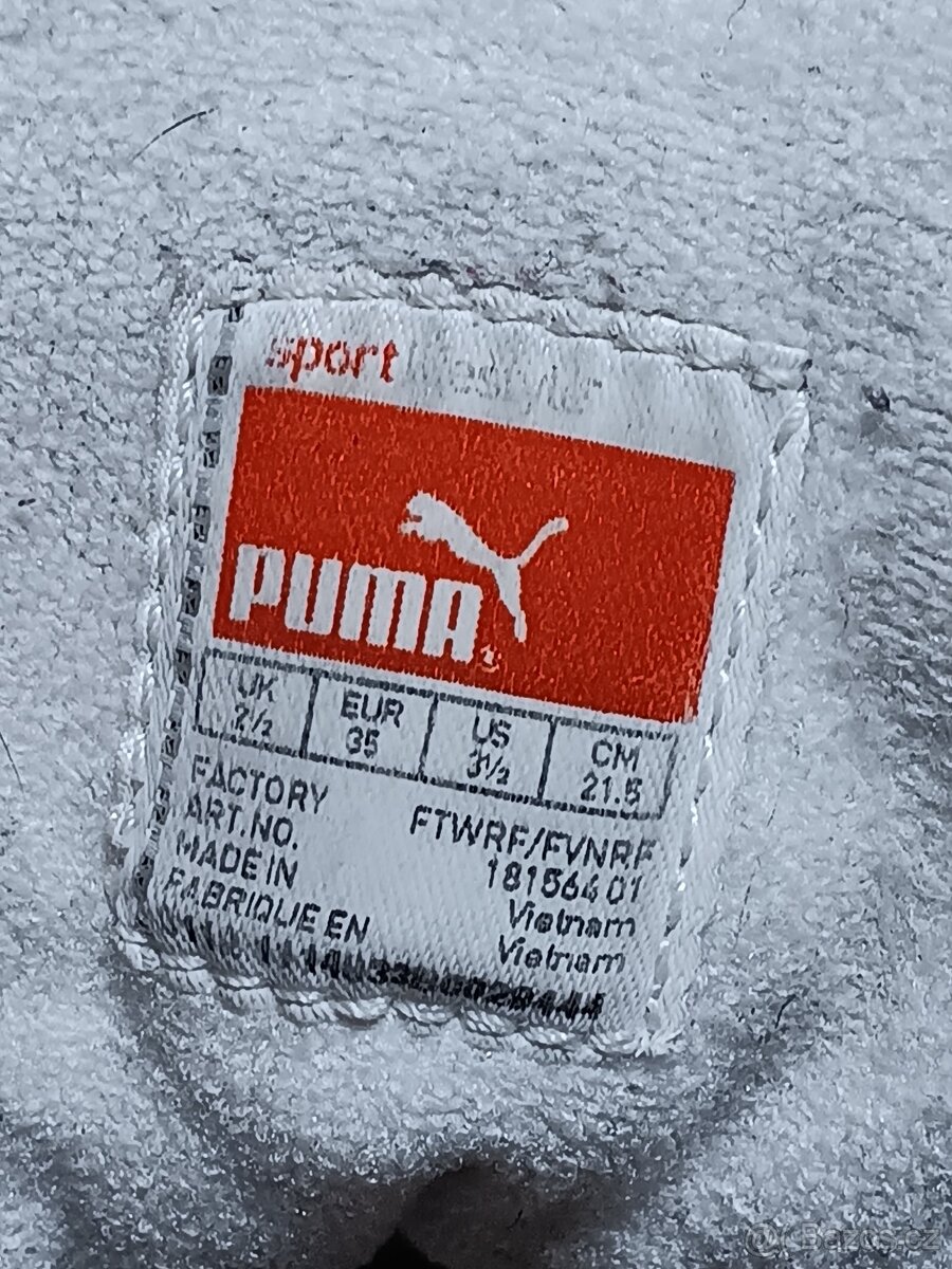 Dětské sálové boty Puma vel. 35 - 5