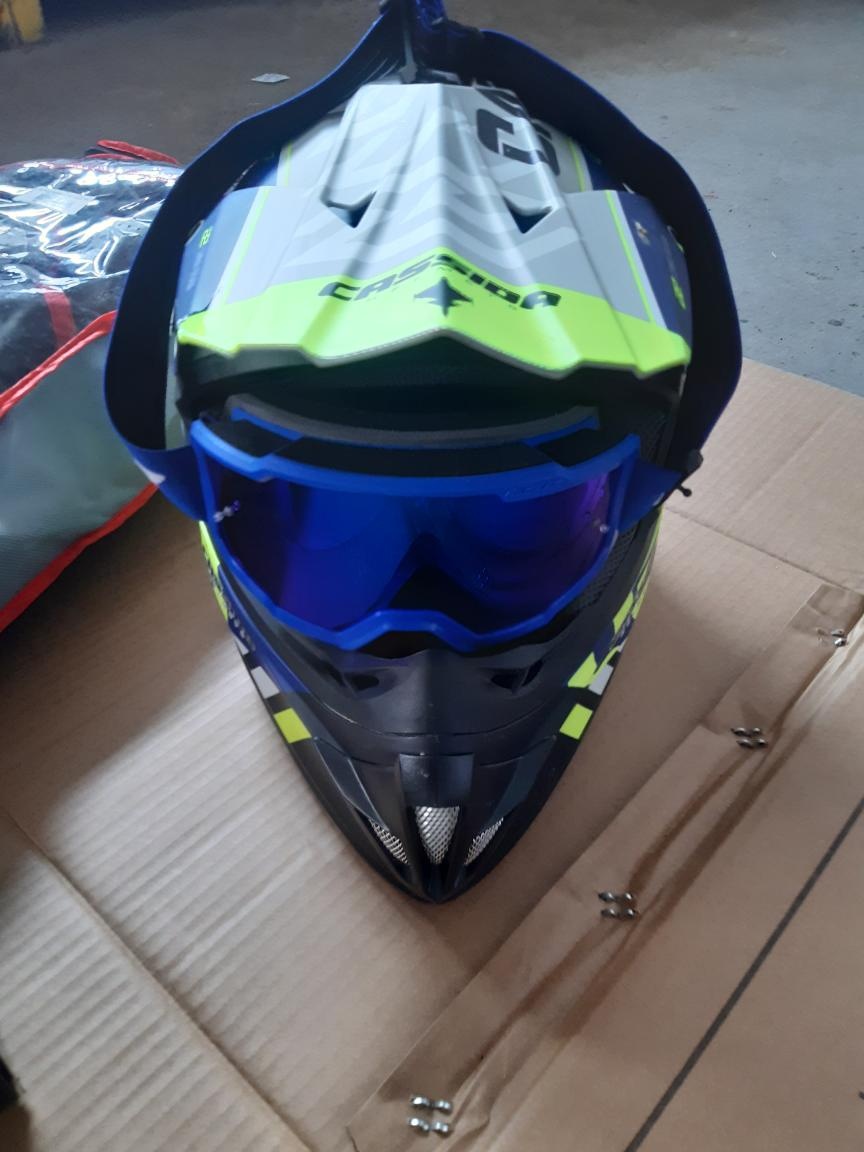 Helma ,brýle ,páteřk ,, Cross ,Enduro . - 5