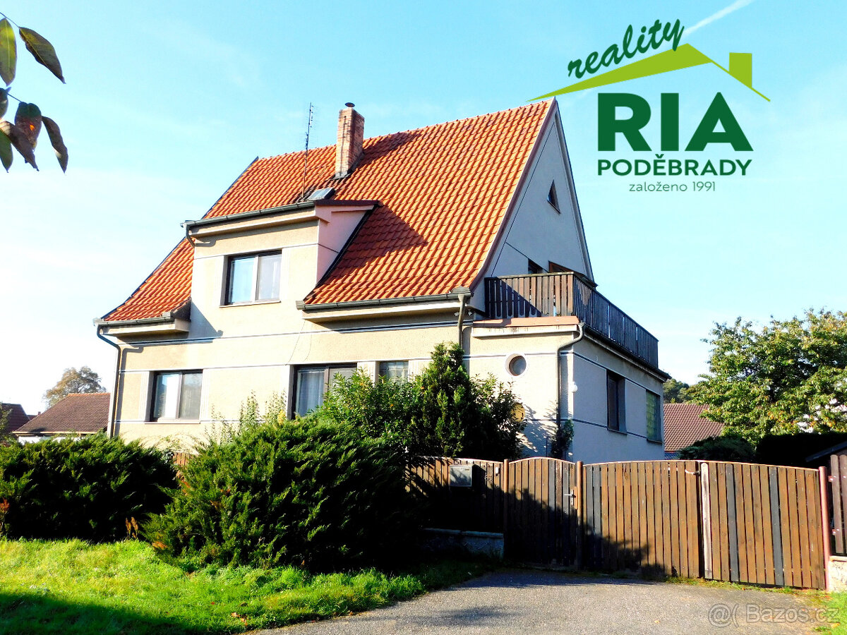 Sokoleč u Poděbrad RD 6+kk, 2x garáž, zahrada 998m2 - 5