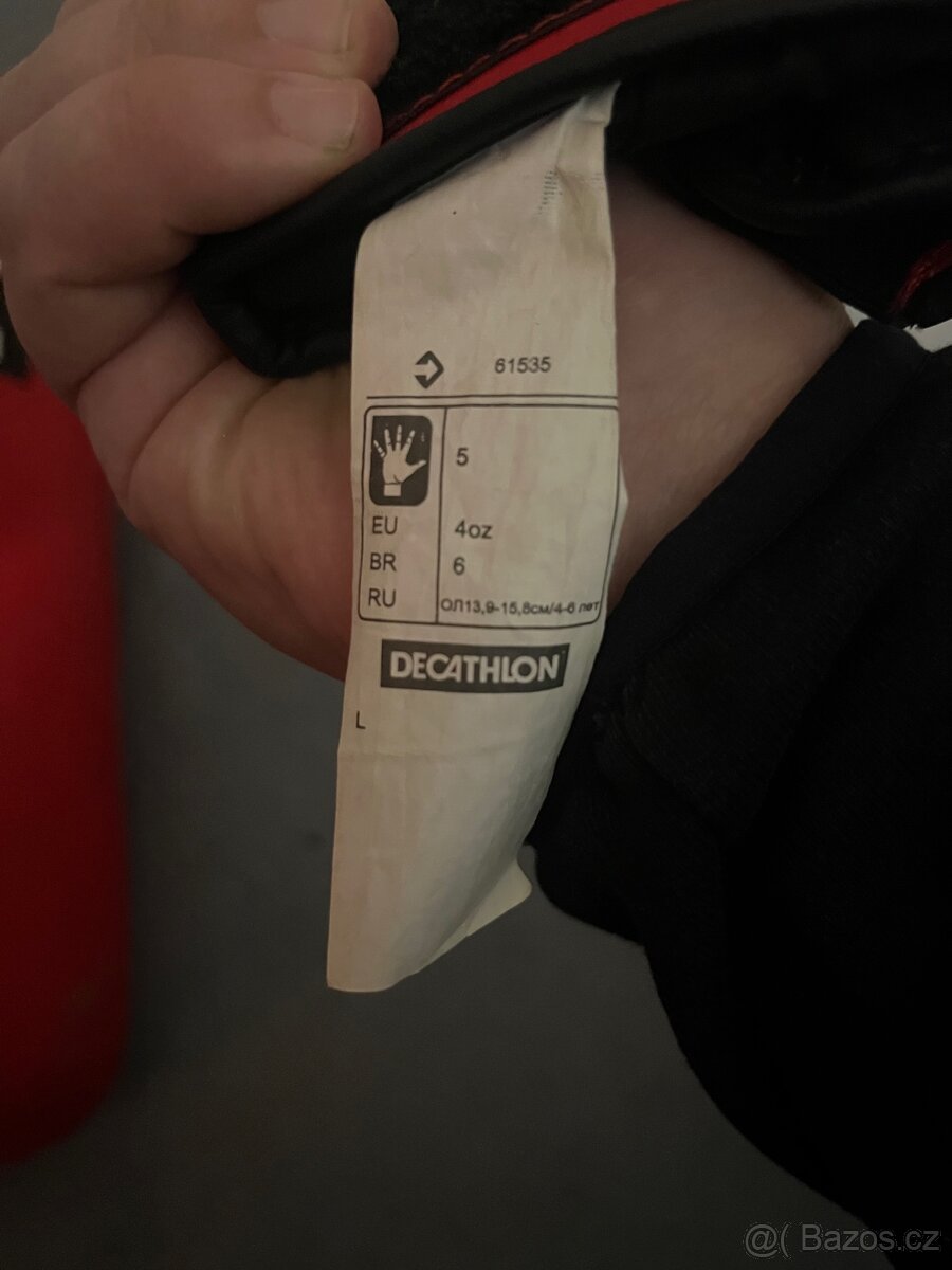 Detsky boxovaci pytel a rukavice Decathlon - 5