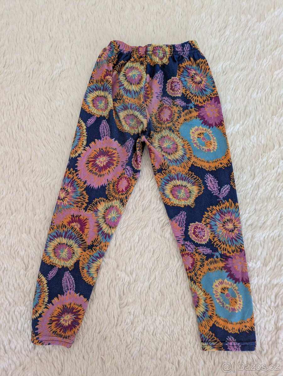 Handmade dívčí legíny - 5