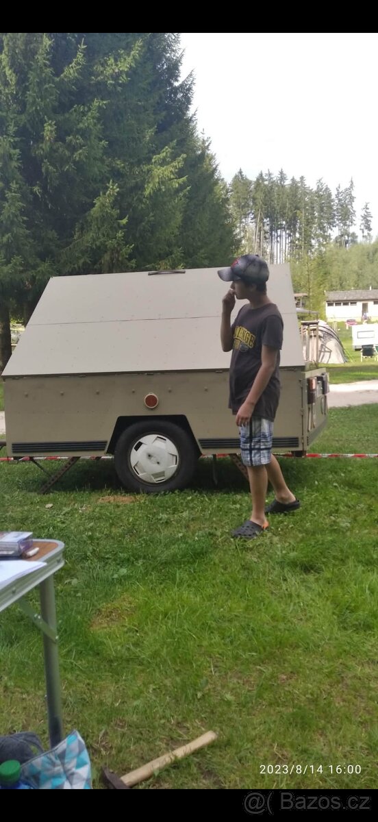 Retro stanový vozík za auto - 5