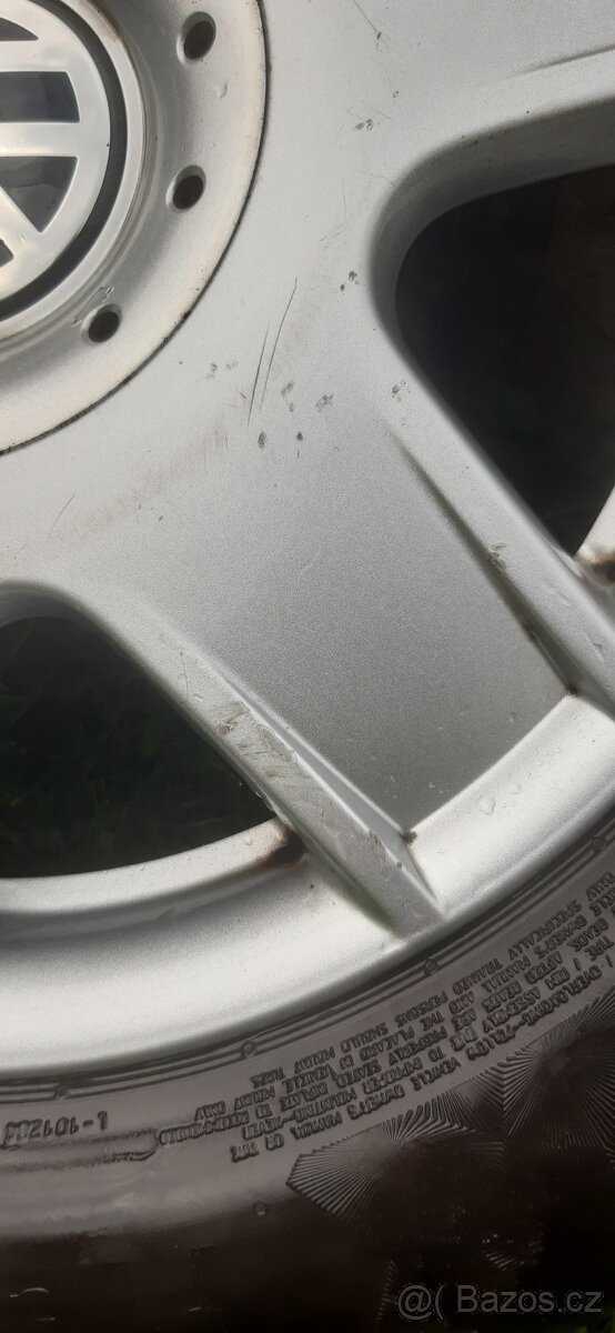 Orig. ALU kola R16 5x100 VW Golf IV, Bora,... - 5