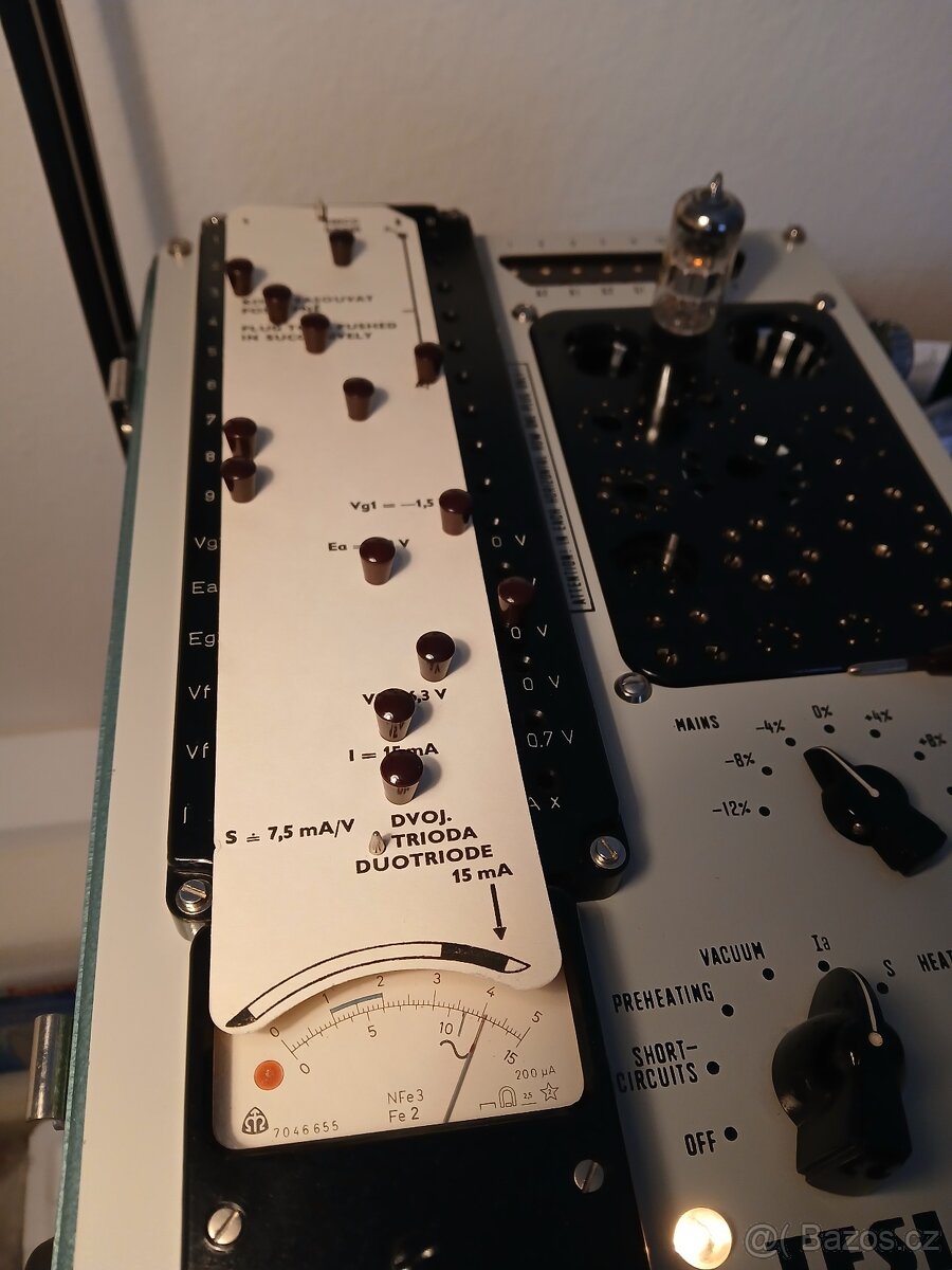 ELEKTRONKY TESLA E88CC - GOLD GRID - TOP ZVUK - 5