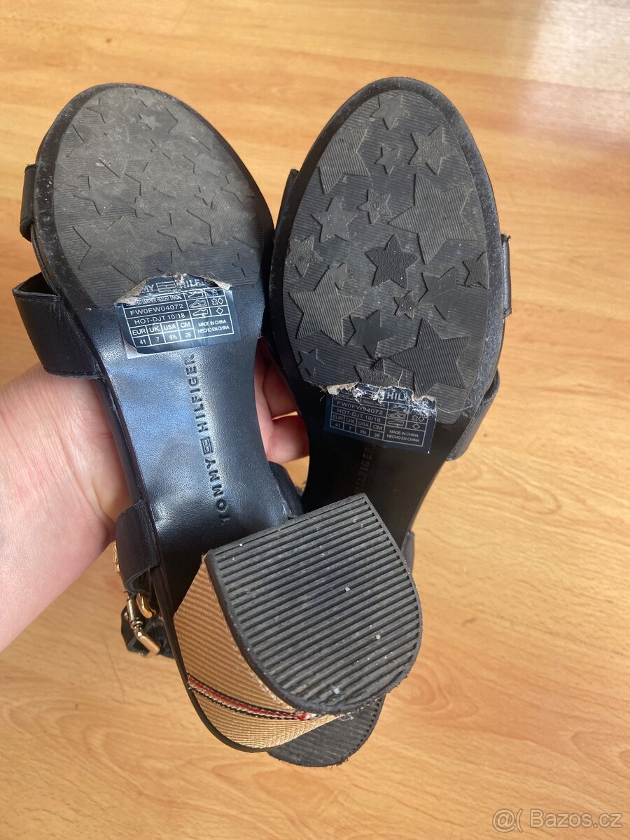 Sandály Tommy Hilfiger vel 39 - 5