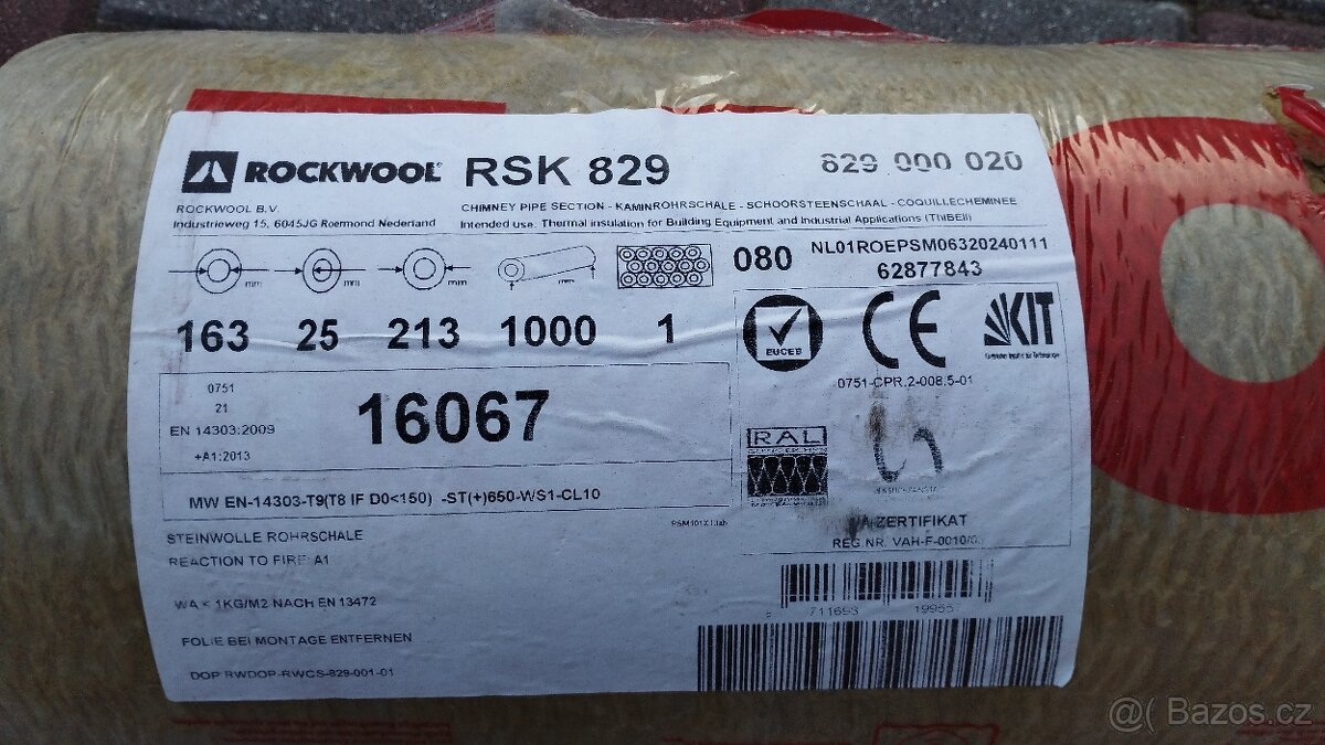 Izolace komína Rockwool - 5