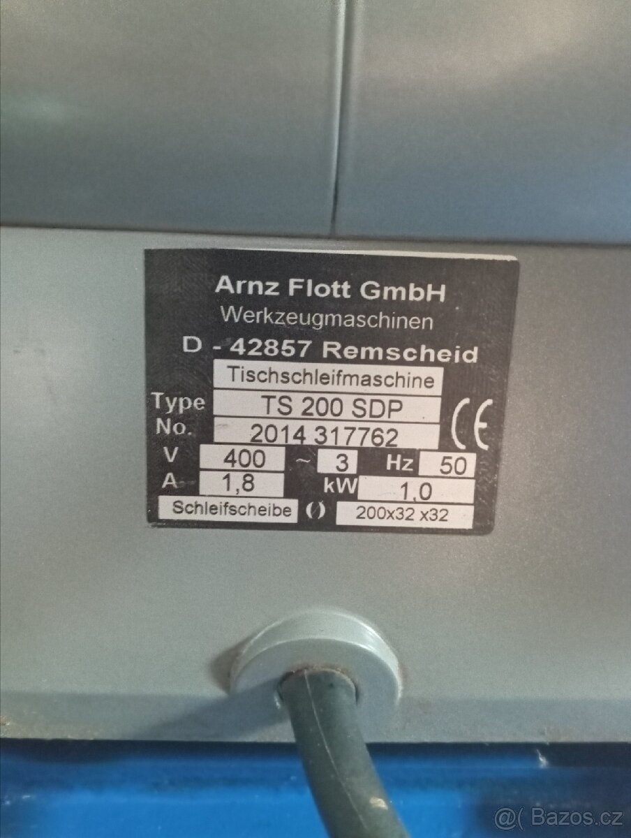 Bruska dvoukotoučová - 5