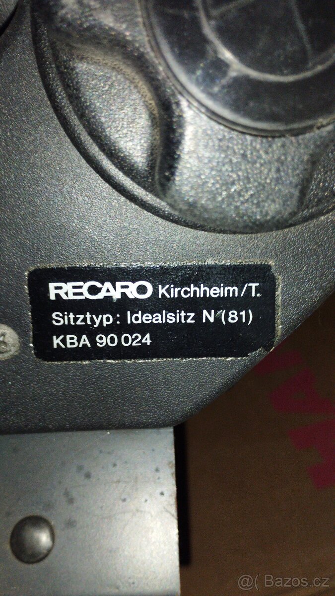 Sedadla RECARO z BMW E28 - 5