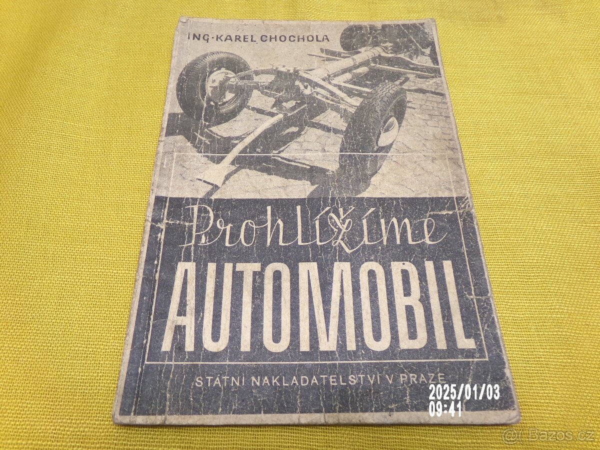 Odborné knihy o starých automobilech - 5