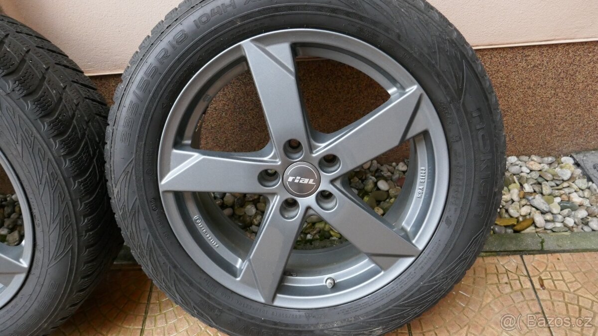 ALU KOLA RIAL18" 5X114.3/ET45/7.5JX18H2/PNEU NOKIAN - 5