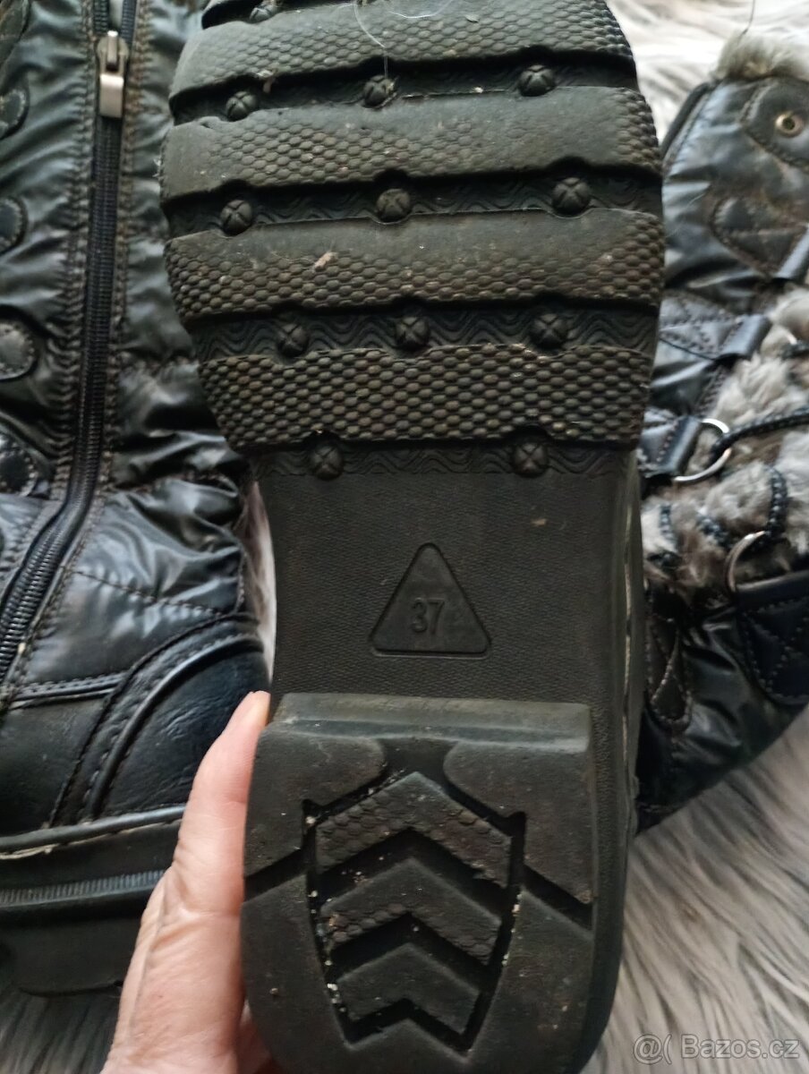 Dámské zimní boty v.37 - 5