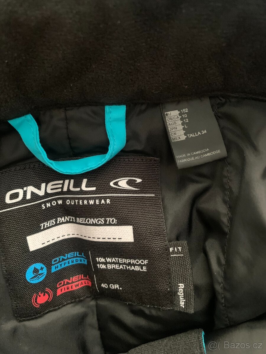 Oteplovačky & zimní kalhoty O'Neill vel. 146/152 - 5