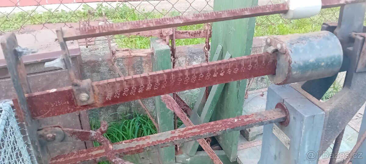 Starozitna váha decimalka 2ks - 5