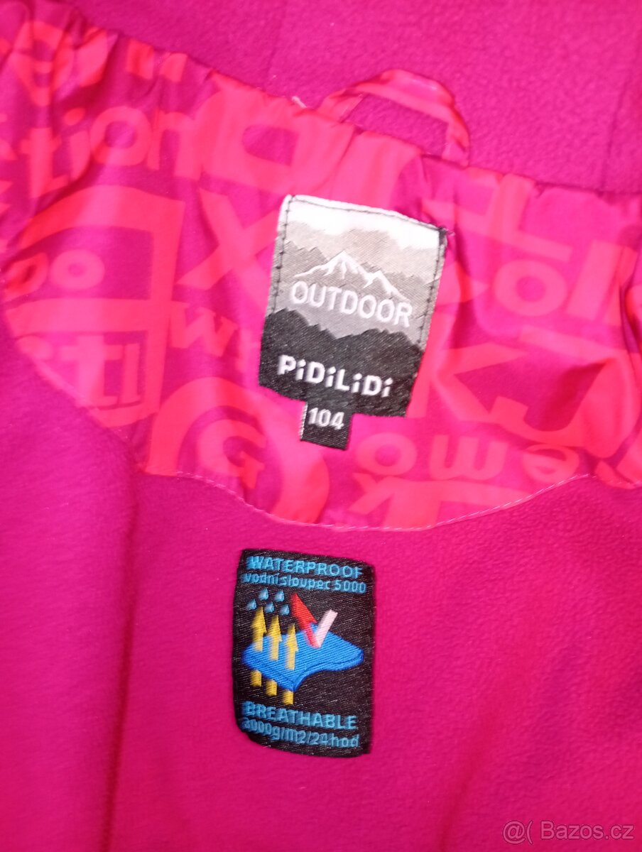 104 bunda teplá jarní Pidilidi outdoor - 5
