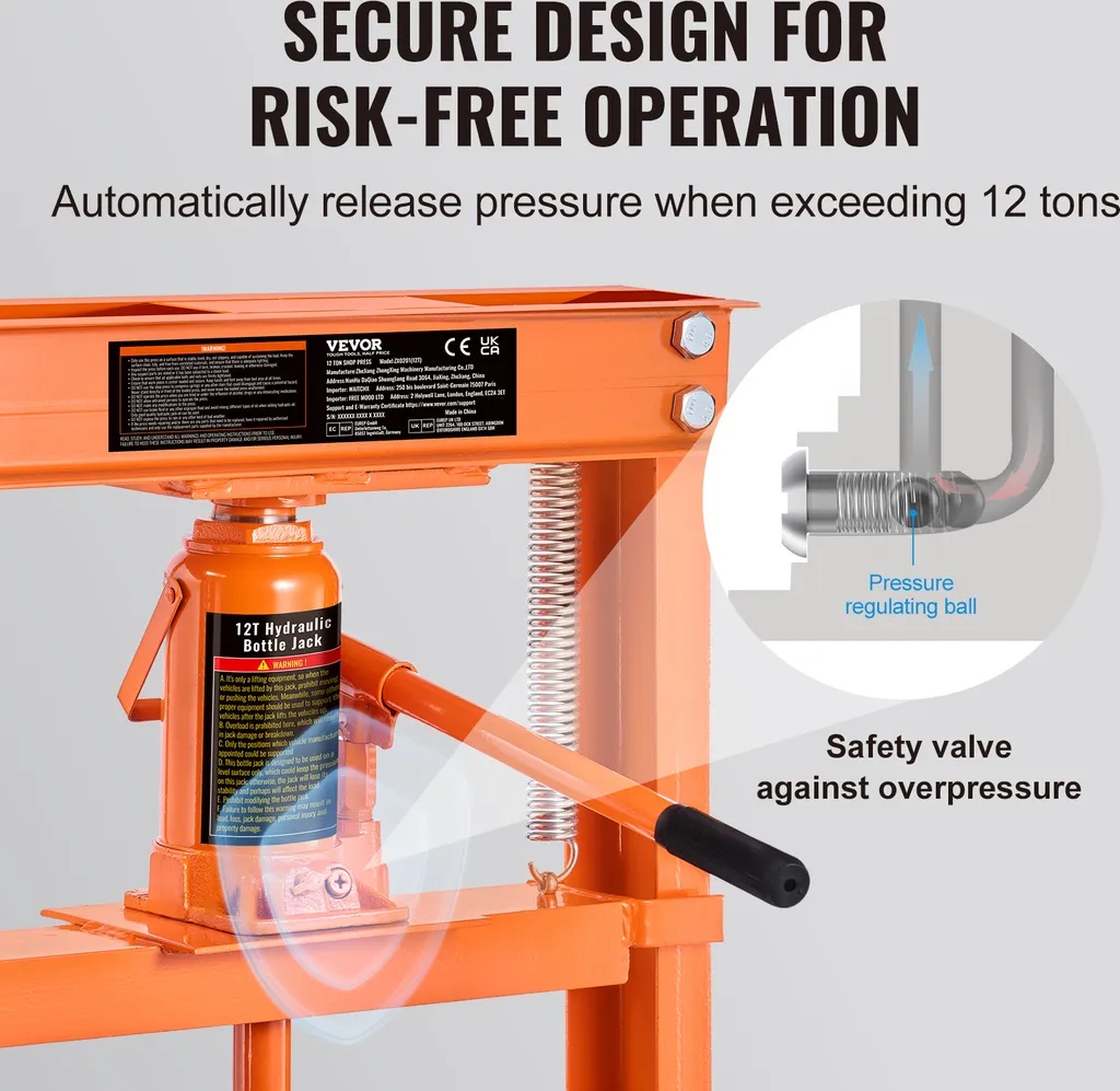 Dílenský lis hydraulický - 5
