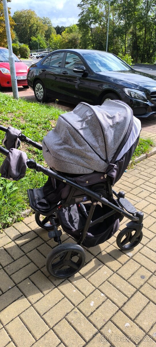 ADAMEX Reggio Y37 šedá/černá 2v1 - 5