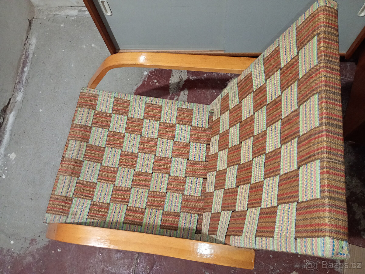 Houpací křeslo BRUSEL,popruhy - 5