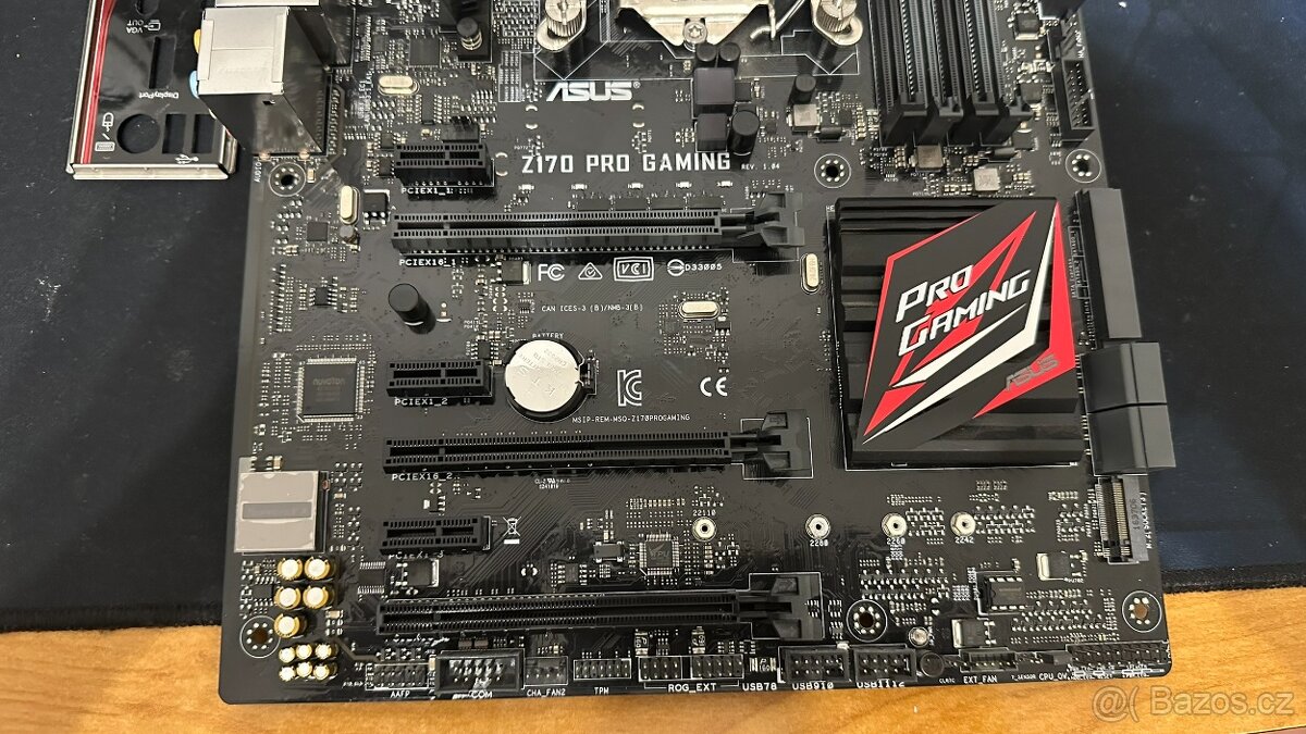 ASUS Z170 PRO GAMING + i5-6600K (4C/4T) - 5