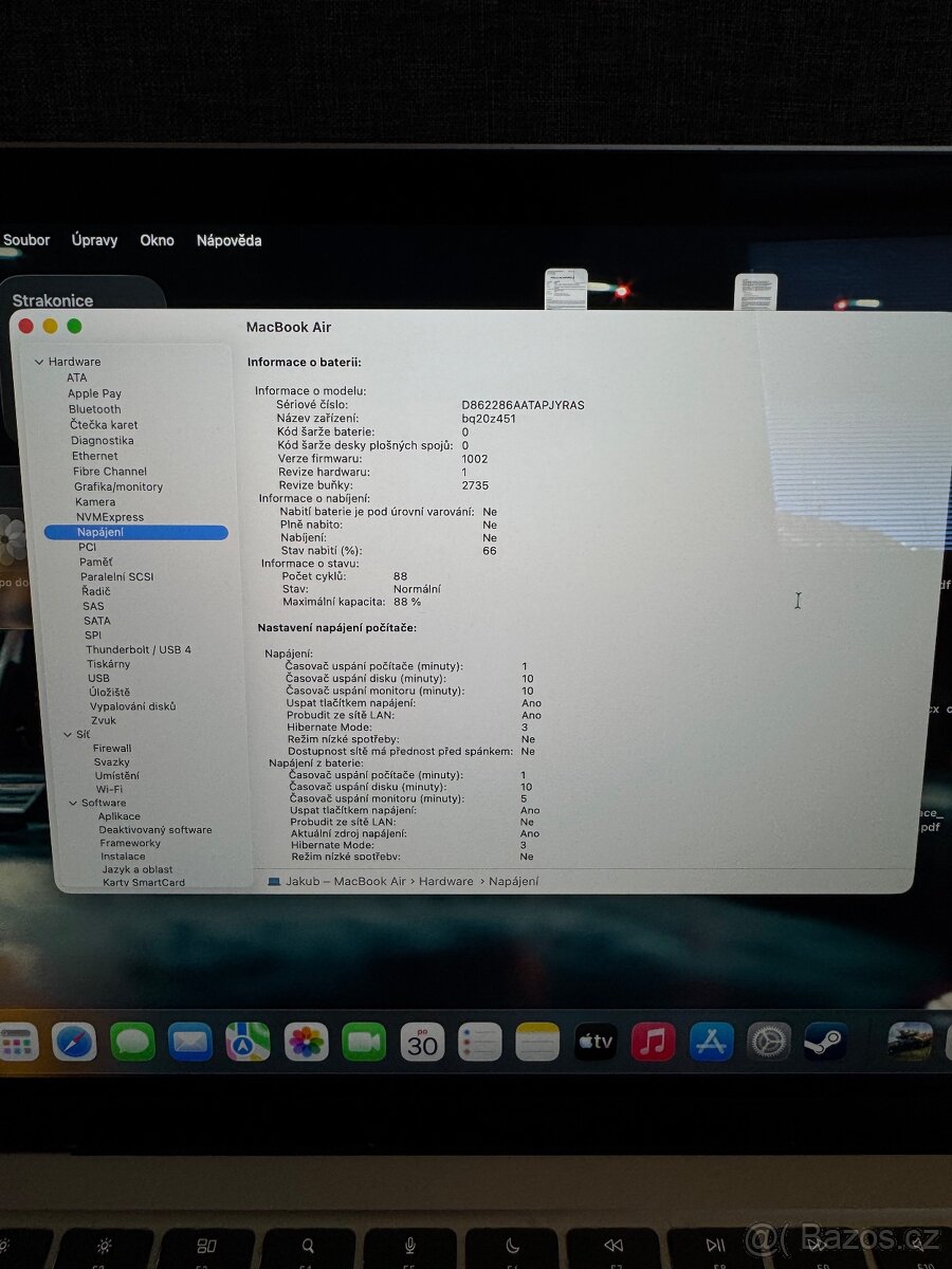 Macbook Air M1, 16GB RAM, 256GB - 5