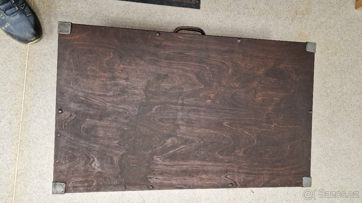 Stará truhla,kufr - 5