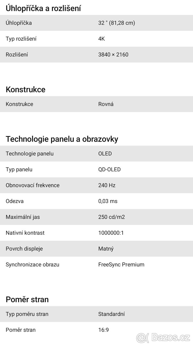32" Samsung Odyssey OLED G8 - 5