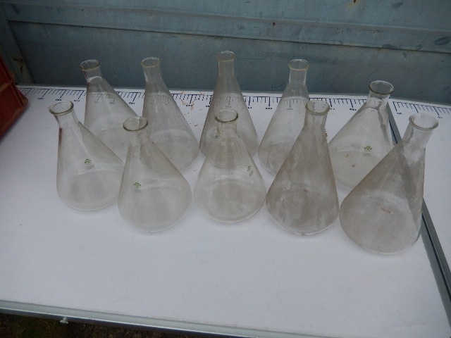 Sklo laboratorní, chemické, konvolut, větší množství - 5