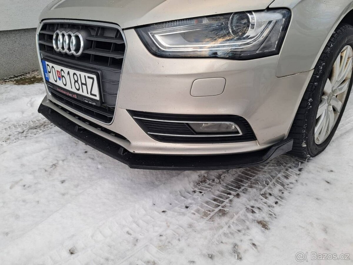 LIPKO LIPO SPOJLER AUDI A4 B8 B8.5 POD PREDNY NARAZNIK - 5