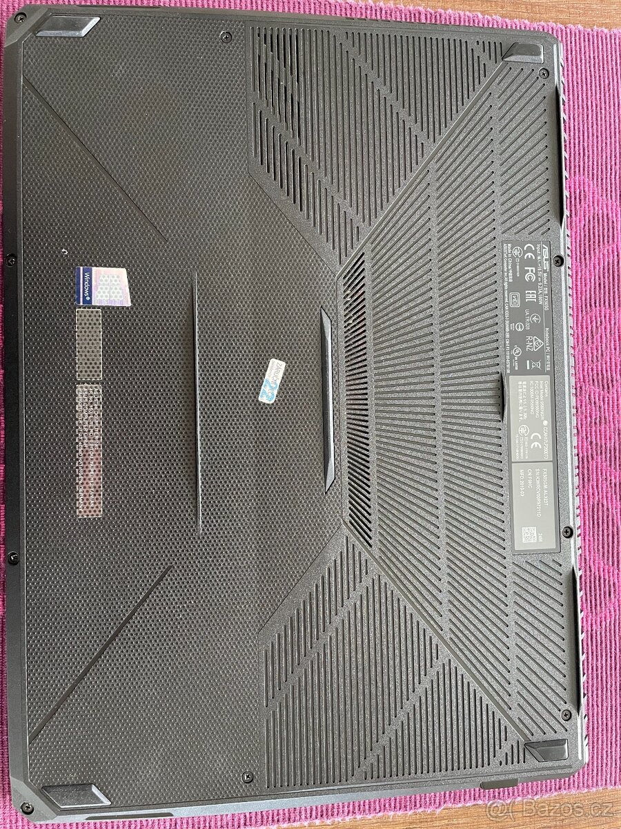 Herní notebook ASUS TUF Gaming FX505GM-AL323T – výkonný 15,6 - 5