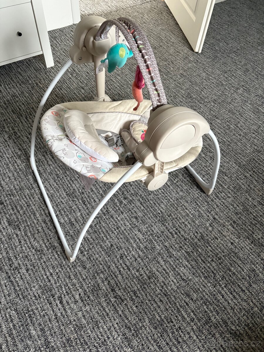 Houpátko Ingenuity Cozy - houpací, s melodií a vložkou - 5