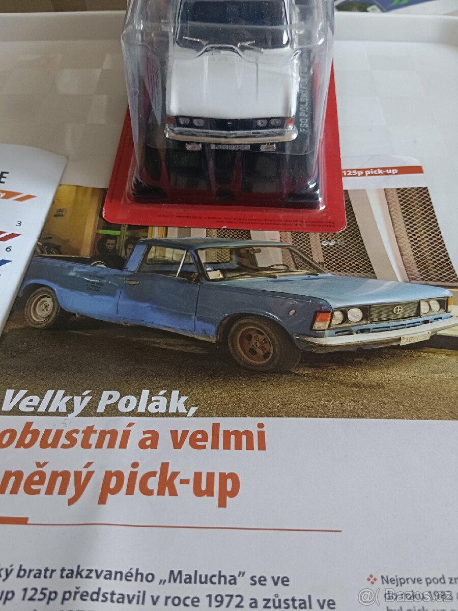 Polský Fiat 125 p pick-up FSO, DeAgostini - 5