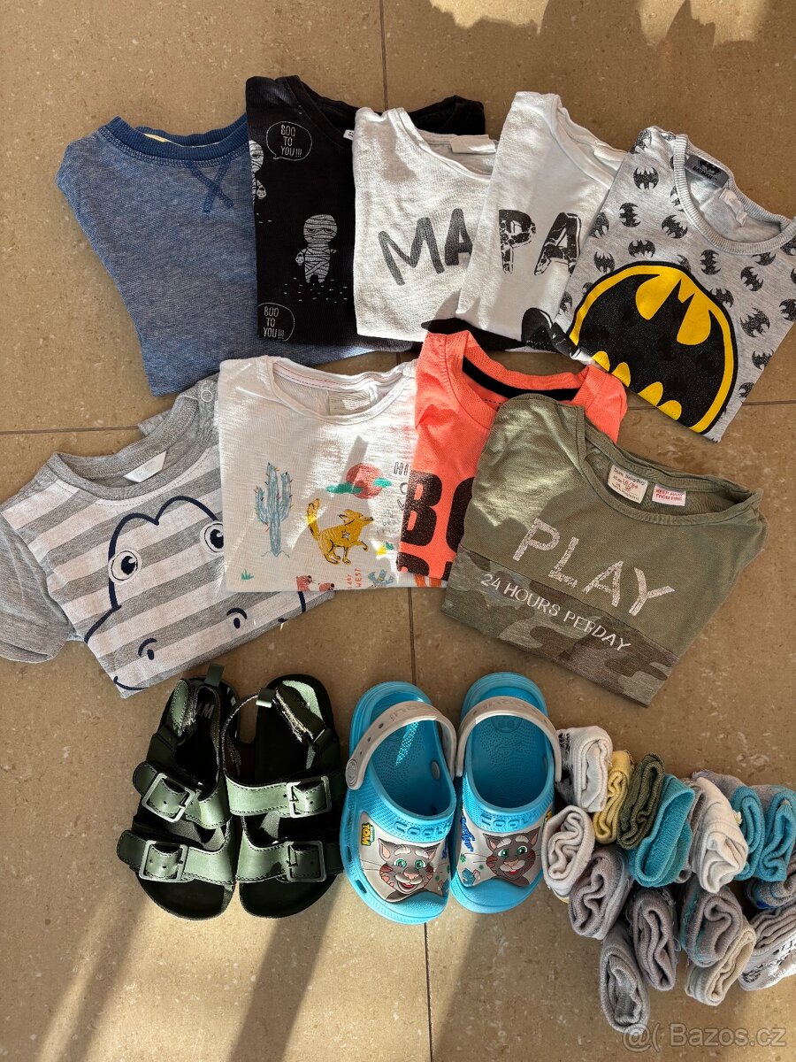 Balík oblečení kluk 86/92 - léto - 5