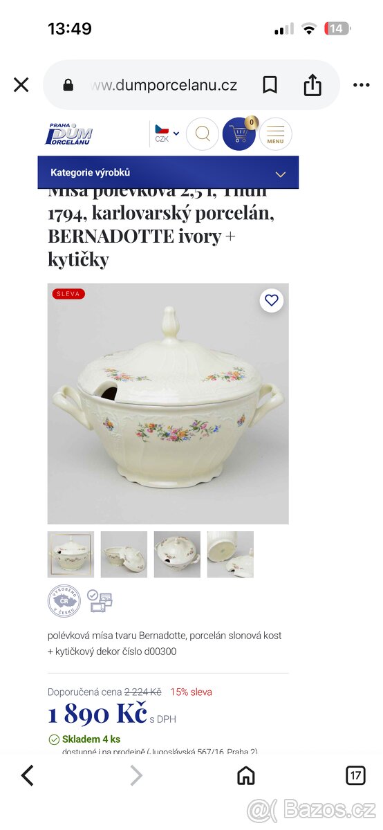 Polévková mísa Bernadotte - 5