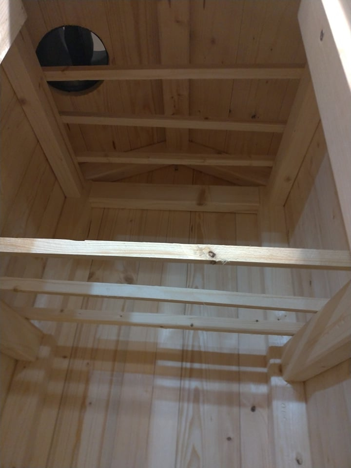 Elektrická dřevěná udírna s DYMBOXEM - RETRO - 5