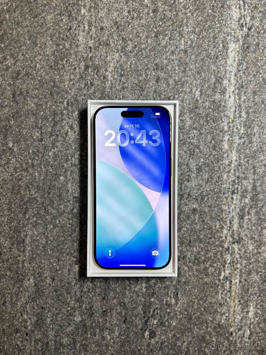 iPhone 16 PRO 128GB - Bat. 96%, ZÁRUKA do 11/2026, TOP - 5